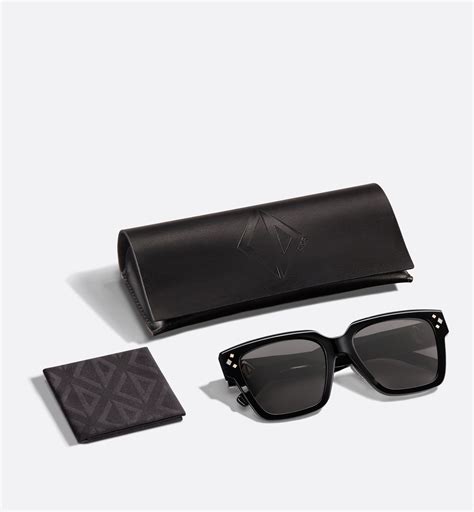 dior cd diamond s3f|CD Diamond S3F Black Square Sunglasses .